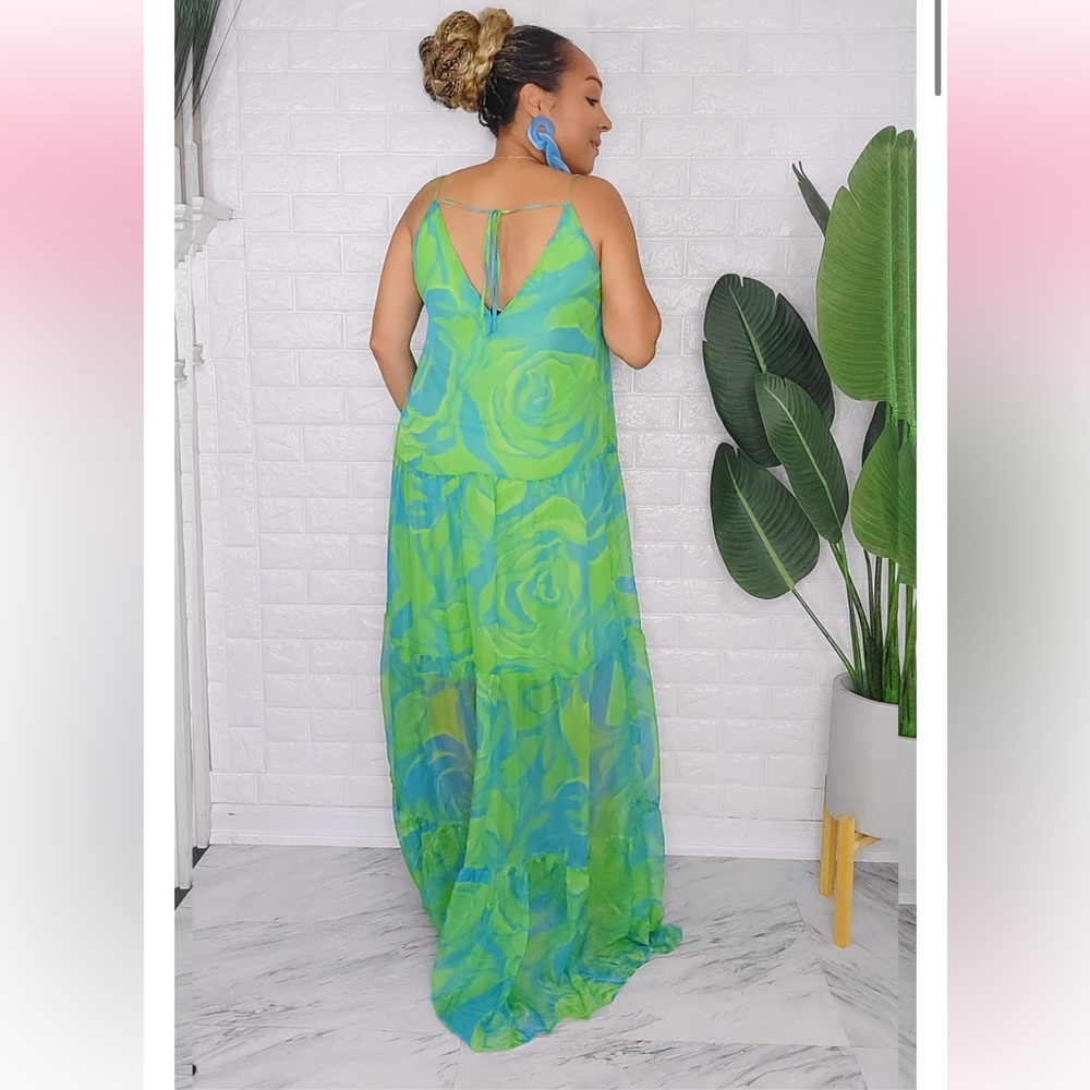 💚 Explosion (made in Turkey) Maxi Dress - Picture 3 of 11